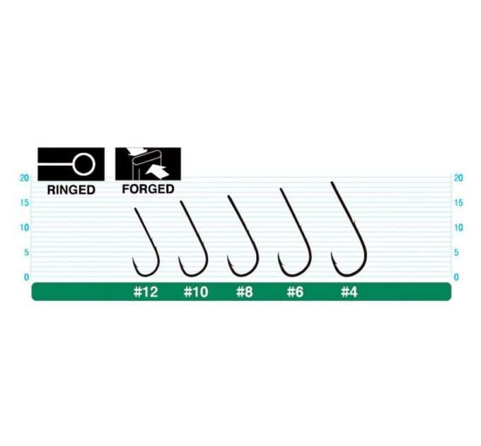 Гачок OWNER Worm Bh-Round №06 56537-06