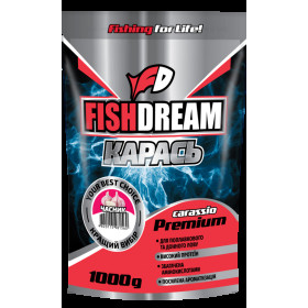 Прикормка Fishdream Premium КАРАСЬ ЧЕСНОК