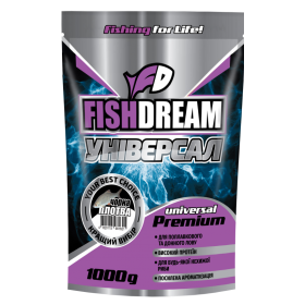 Прикормка Fishdream Premium УНИВЕРСАЛ ЧЕРНАЯ ПЛОТВА