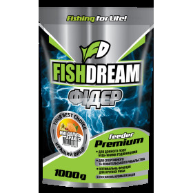 Прикормка Fishdream Premium ФИДЕР МИНДАЛЬ-АРАХИС