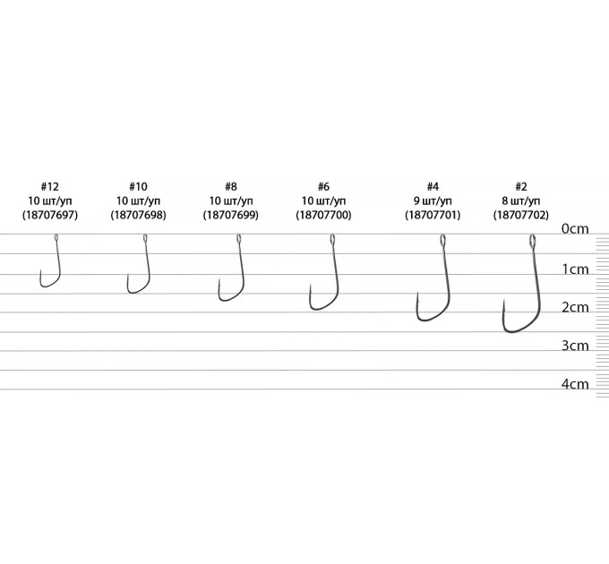 Гачок Select SF-2 Sport Finesse #8