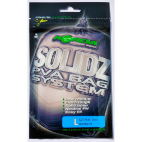 Korda Solidz PVA bags 20шт Large 85x110mm