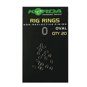 Korda Кольца стальные для оснасток Rig Ring Oval