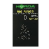 Korda Кільця стальні для оснасток Rig Ring Oval