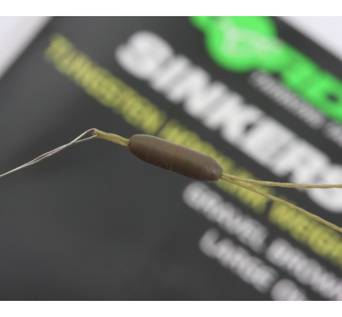 Korda Стопор поводка Sinker Large Green