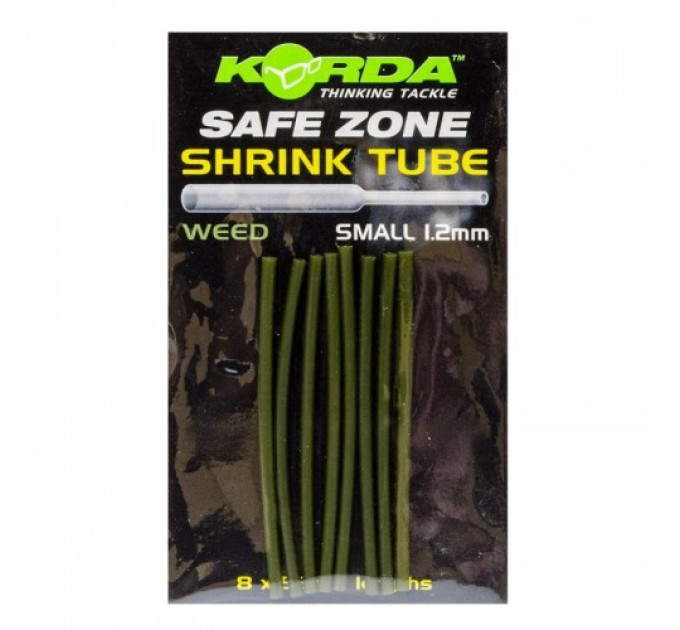 Korda Трубка термоусадочная Safe Zone Shrink Tube Weed 1.2мм