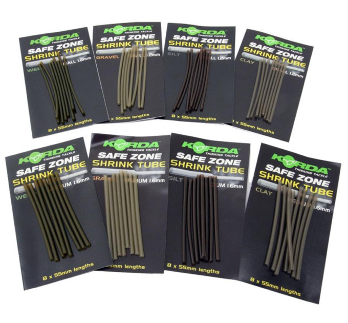 Korda Трубка термоусадочная Safe Zone Shrink Tube Weed 1.2мм