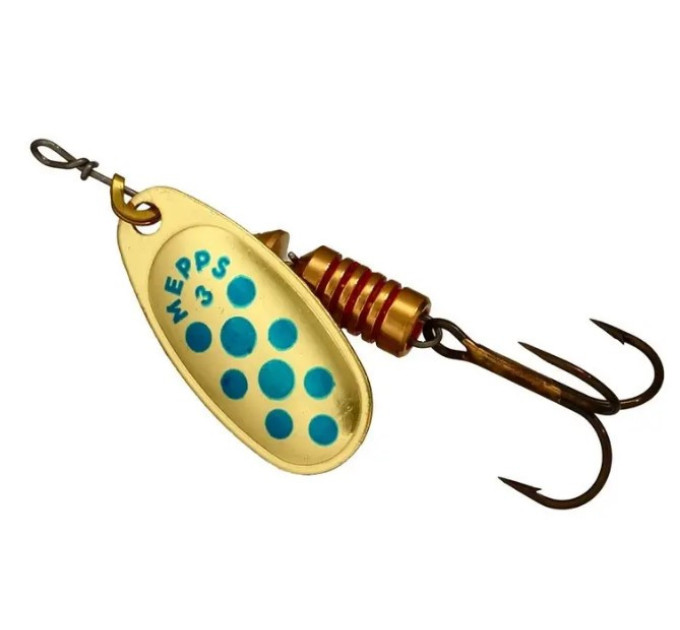 Блешня Mepps COMET 2 Gold/Blue