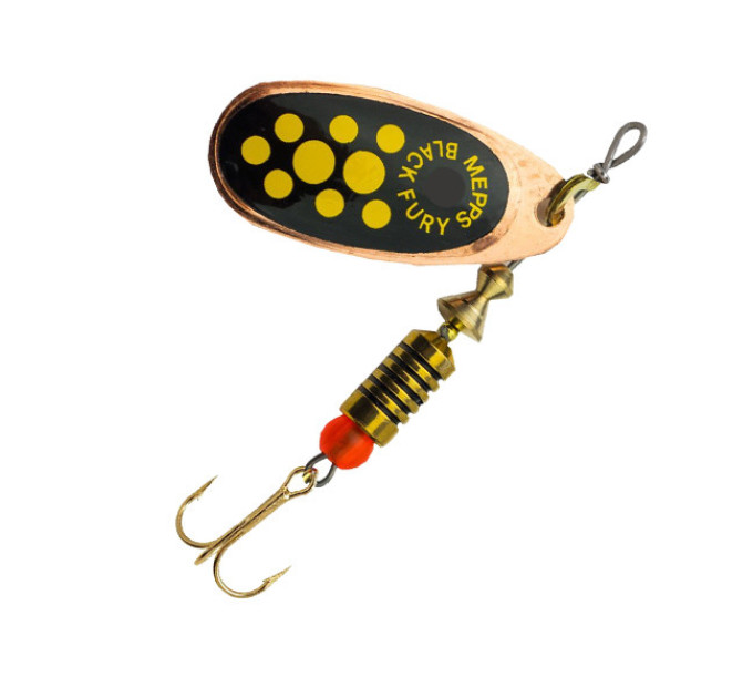Блешня Mepps BLACK FURY 2 Copper/Yellow