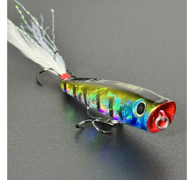 Воблер Black Fox L-Bass Popper 65F 65mm 6.0g 0.0-0.1m #05