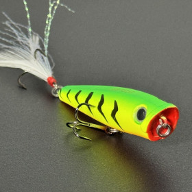 Воблер Black Fox L-Bass Popper 65F 65mm 6.0g 0.0-0.1m #11