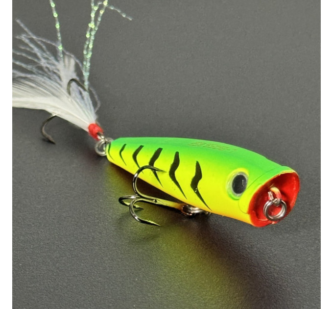Воблер Black Fox L-Bass Popper 65F 65mm 6.0g 0.0-0.1m #11
