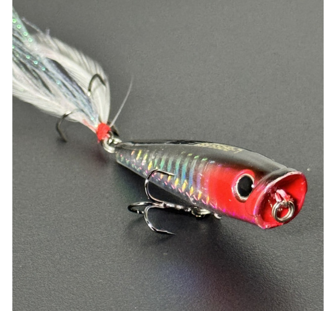 Воблер Black Fox L-Bass Popper 65F 65mm 6.0g 0.0-0.1m #15