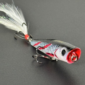 Воблер Black Fox L-Bass Popper 65F 65mm 6.0g 0.0-0.1m #38