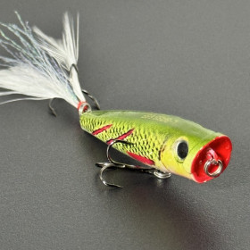 Воблер Black Fox L-Bass Popper 65F 65mm 6.0g 0.0-0.1m #40
