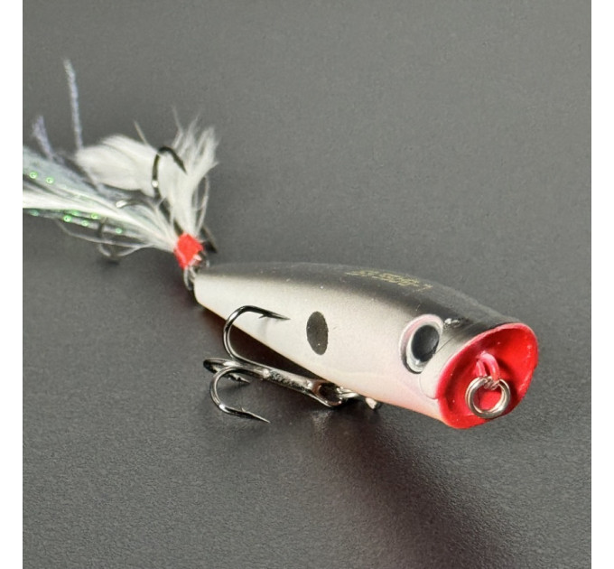 Воблер Black Fox L-Bass Popper 65F 65mm 6.0g 0.0-0.1m #44