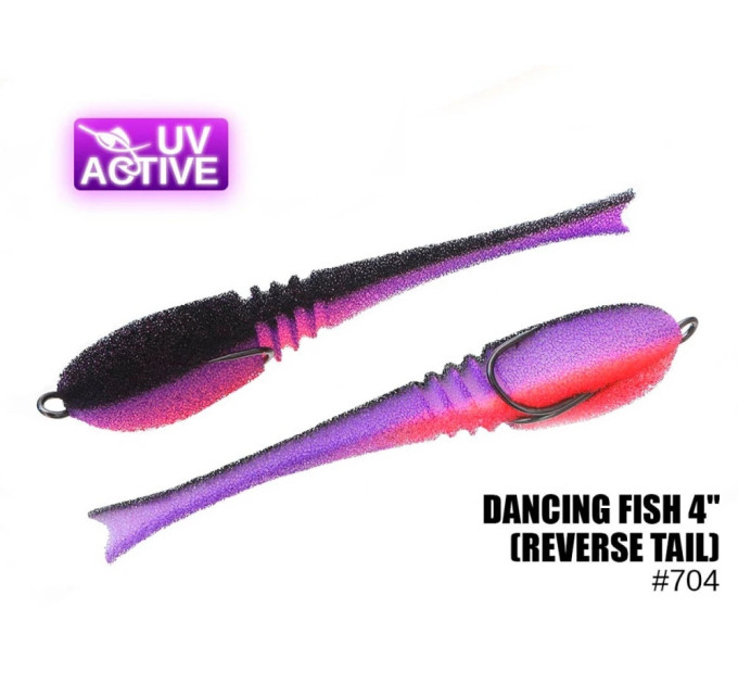 Поролоновая рыбка Проф Монтаж 704 Dancing Fish 4" 704 (reverse tail)