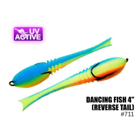 Поролоновая рыбка Проф Монтаж 711 Dancing Fish 4" 711 (reverse tail)