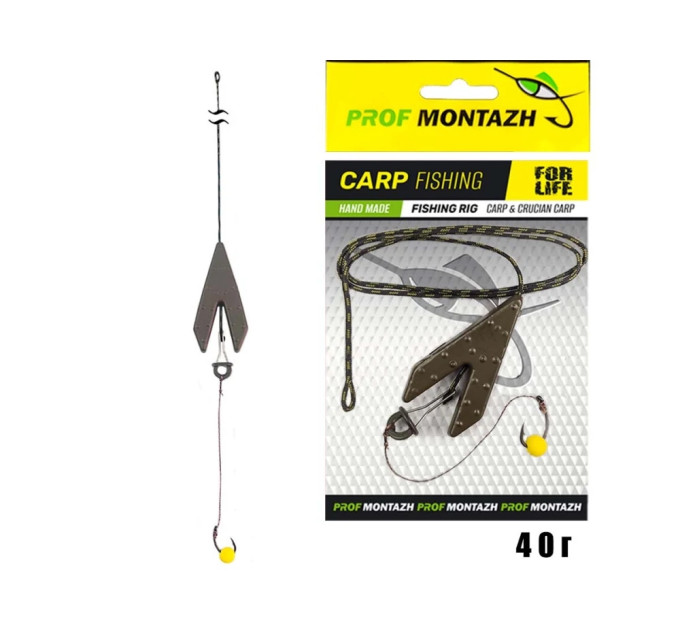 Проф Монтаж Макушатник оснащений "Ластівчин Хвіст" 40г