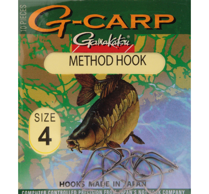 Крючок Gamakatsu G-Carp Method Hook Black №4