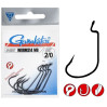 Крючок Gamakatsu Worm 314 MB Black №1/0