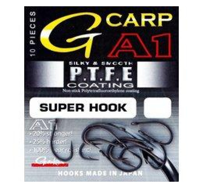 Гачок Gamakatsu A1 G-Carp Super Hook Grey №10