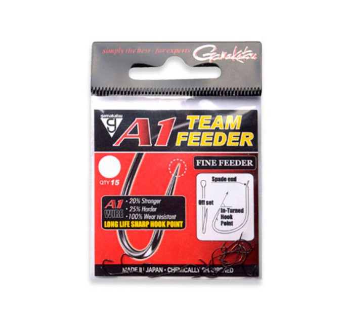 Крючок Gamakatsu A1 Team Feeder Fine Feeder №12