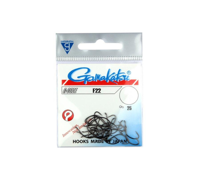 Крючок Gamakatsu F22 Black №8