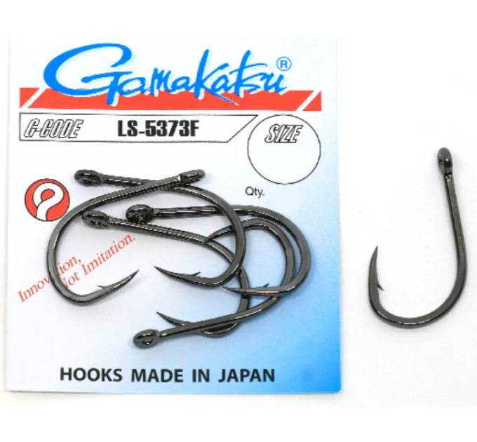 Крючок Gamakatsu LS-5373F Black №10/0