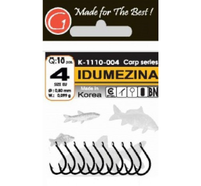 Крючок GURZA IDUMEZINA Ring BN #6
