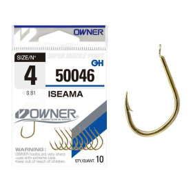 Гачок OWNER Iseama Gold №04 50046-04
