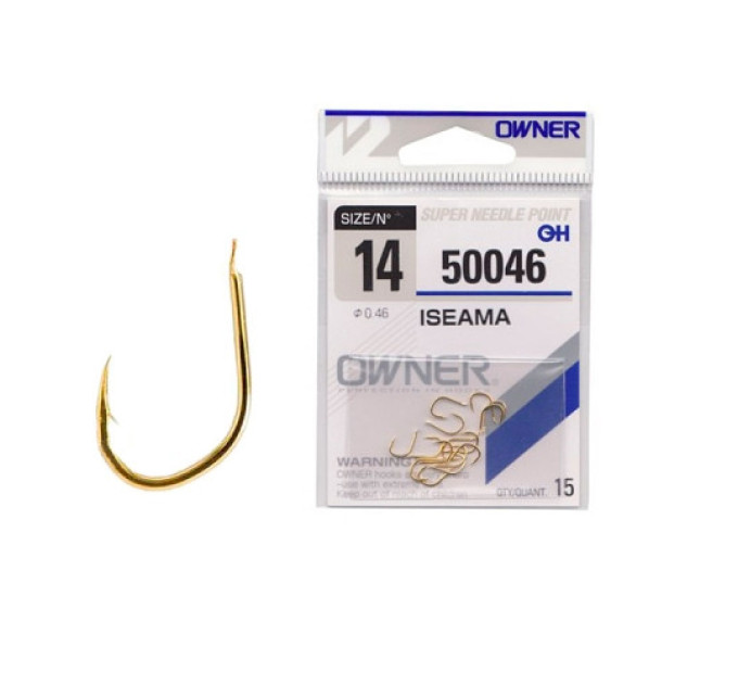Гачок OWNER Iseama Gold No06 50046-06