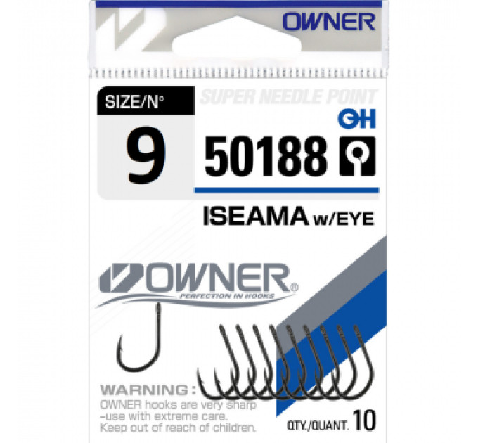 Гачок OWNER Iseama with Eye №09 50188-09