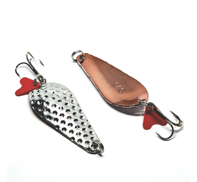 Блешня Kusama ATOM DS 14gr #SIL/CU-9
