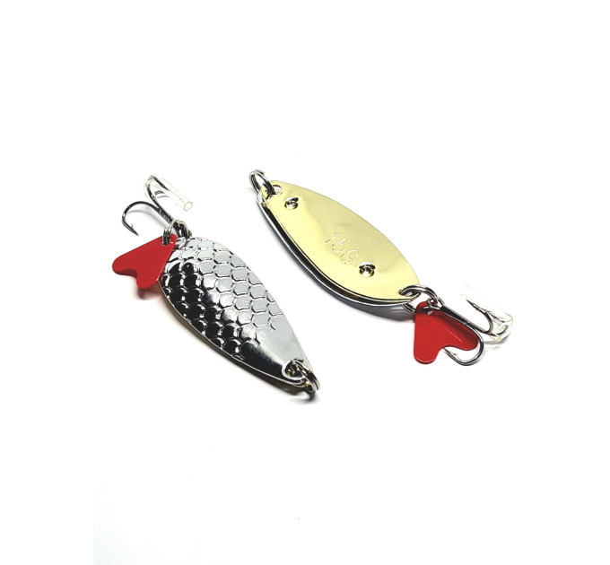 Блешня Kusama BALLIST ACOUSTIC 15gr #SIL/GO-186