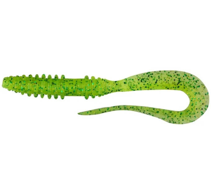 Силікон Keitech Mad Wag Mini 3.5" (10 шт/уп) к:#424 Lime Chartreuse