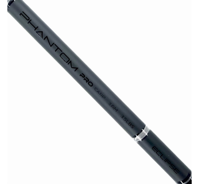 Вудилище коропове ECLIPSE Phantom PRO Carp 3.6m 3.5Lb 2-сек, кільце 50mm