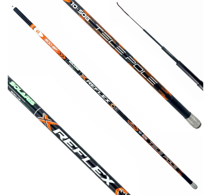 Вудилище SOLARIS Reflex Pole 6m 10-50g