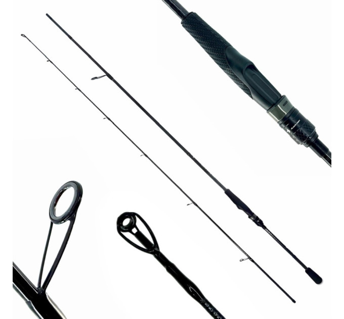 Вудилище спінінгове Black Fox Ultimate ULT-802L 2.44m 3-14g