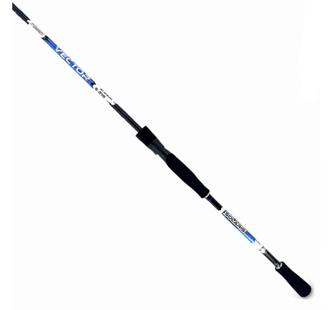 Вудилище спінінгове SOLARIS Vector Blue VCB-802L 2.44m 3-15g