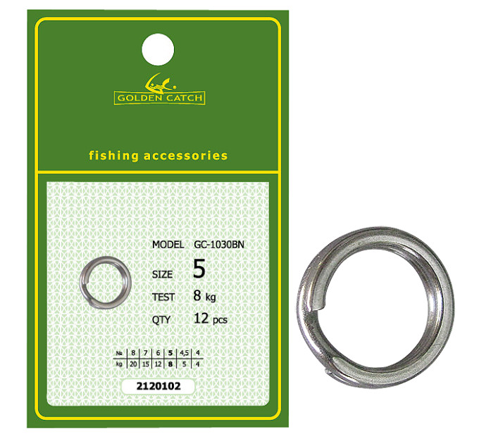 Заводное кольцо GC Split Ring 1030BN №5