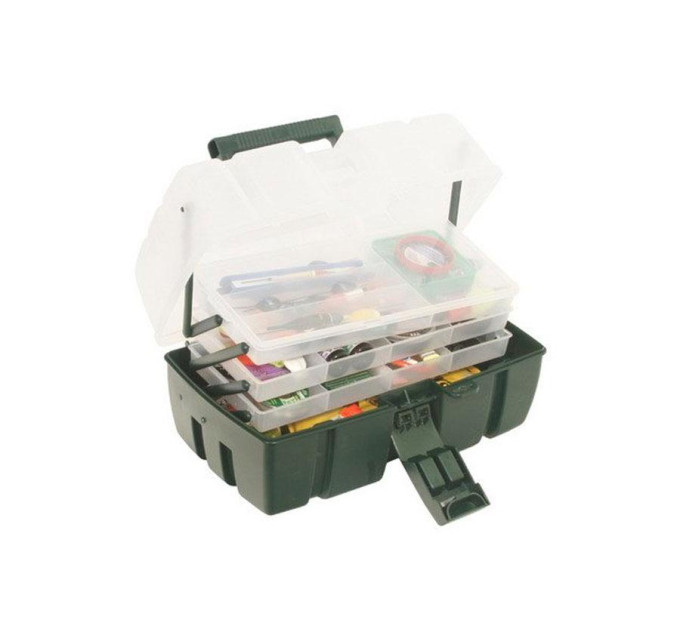 Ящик рыболовный Energofish Fishing Box TRAYS ARIEL 307 прозрачный верх 3-х полочный