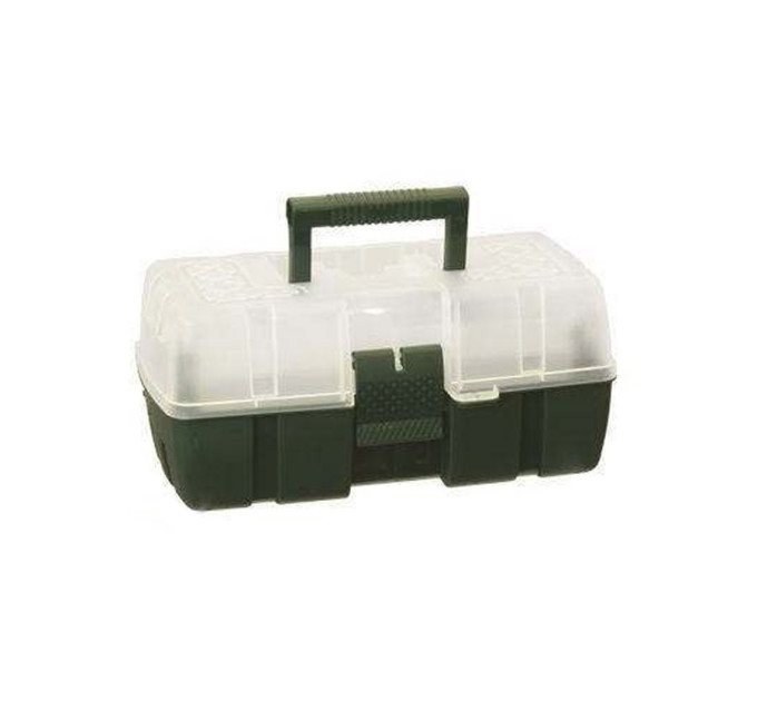 Ящик рыболовный Energofish Fishing Box TRAYS ARIEL 347 прозрачный верх 2-х полочный