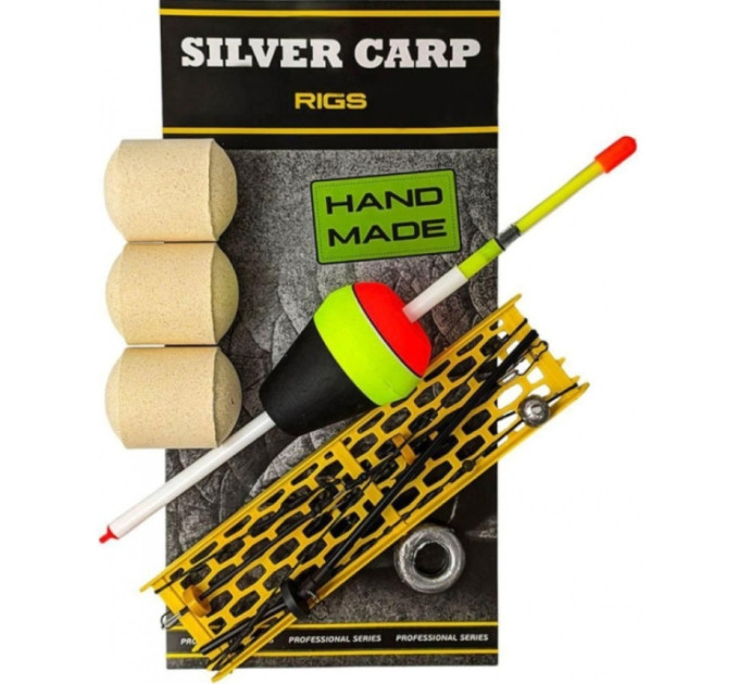 Монтаж Silver Carp на товстолоба 1 гачок + Технопланктон