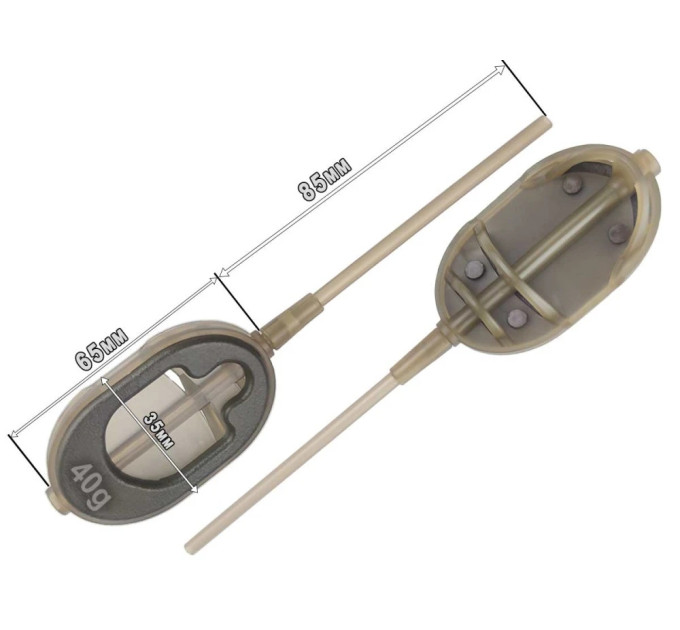 Проф Монтаж Годівниця Romanian flat-boyle BIG 40г