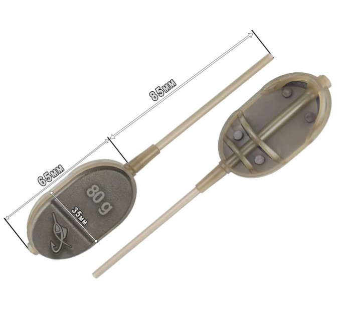 Проф Монтаж Годівниця Romanian flat-boyle BIG 80г