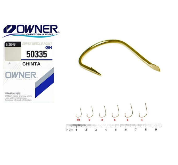 Гачок OWNER Chinta Gold №10 50335-10