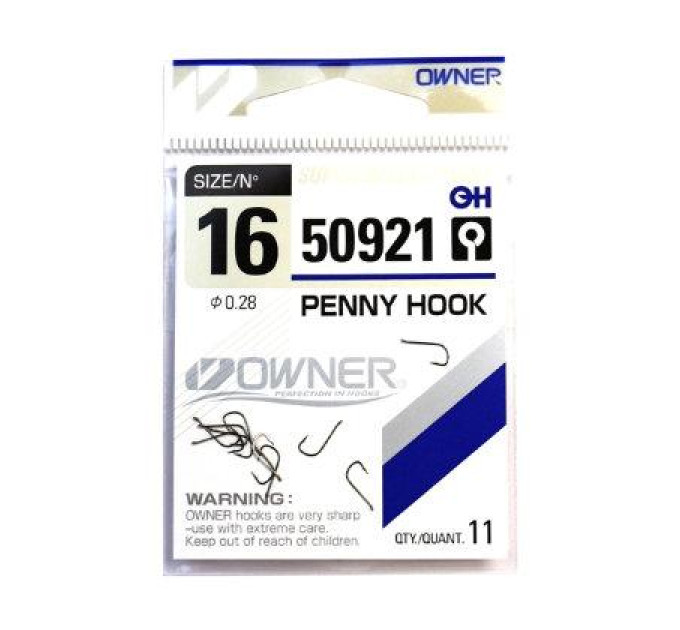 Гачок OWNER Penny Hook №16 50921-16