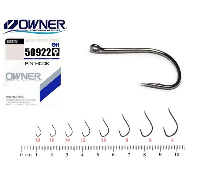 Гачок OWNER Pin Hook №18 50922-18