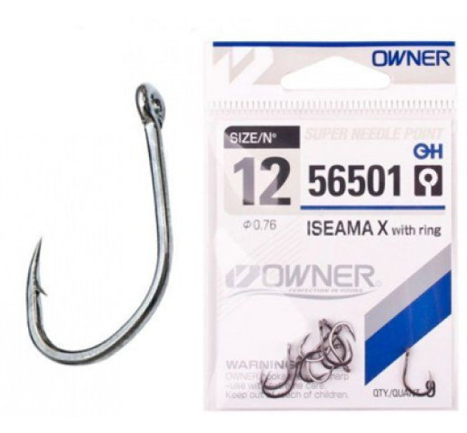 Гачок OWNER Iseama X With Ring №04 56501-04